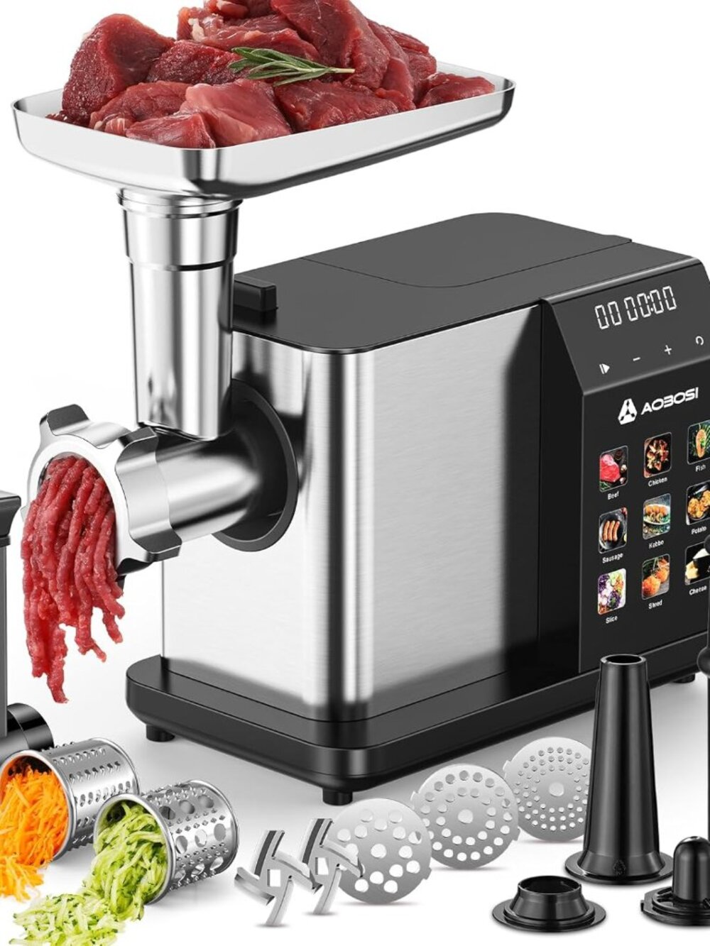 New AAOBOSI Meat Grinder